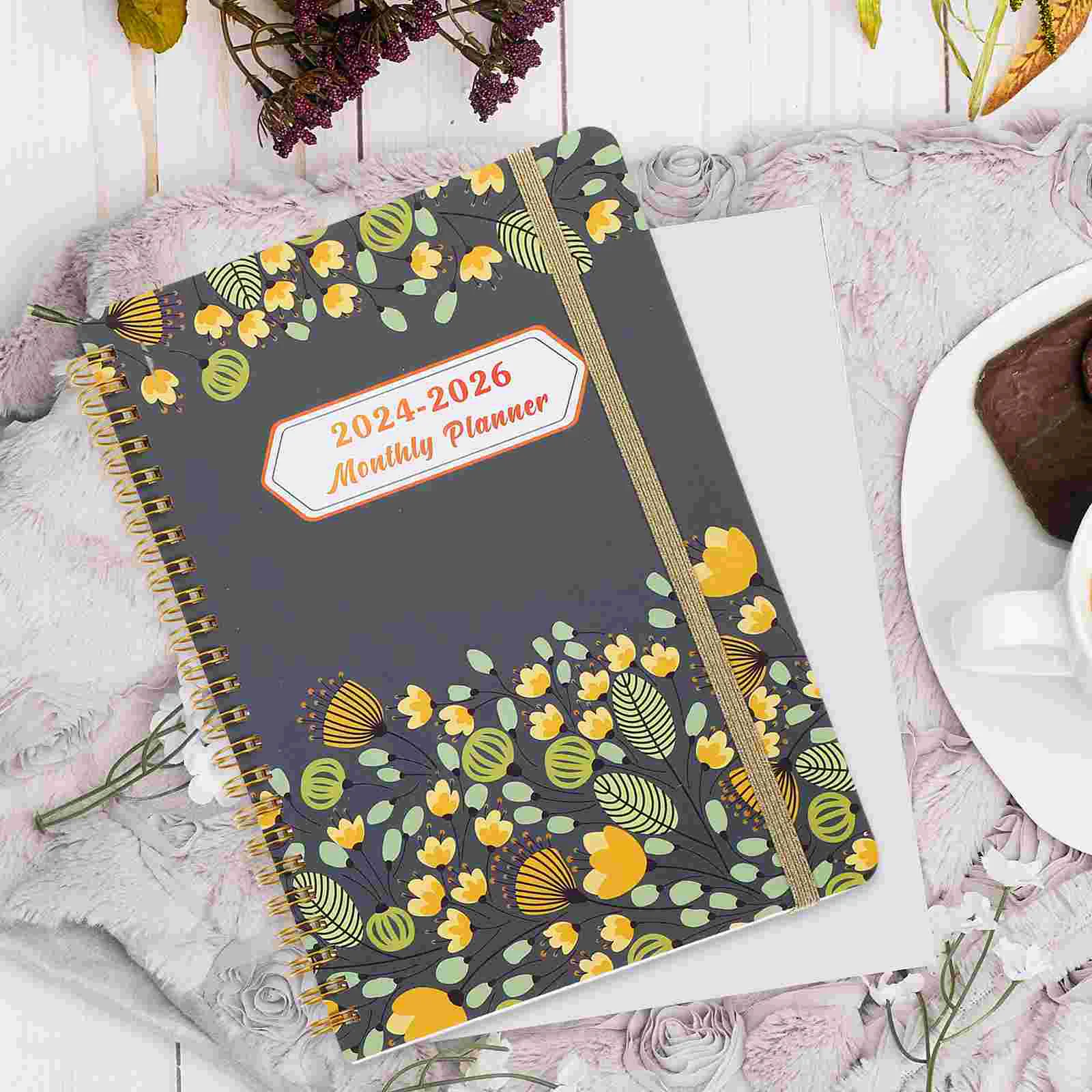 

Monthly Planner Notebook for 2024-2026: To Do List, Portable Memo, College Ruled Lined Journals for School and Business