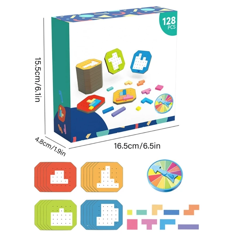 Быстрое мышление соревновательная блочная игра для двух игроков деревянная