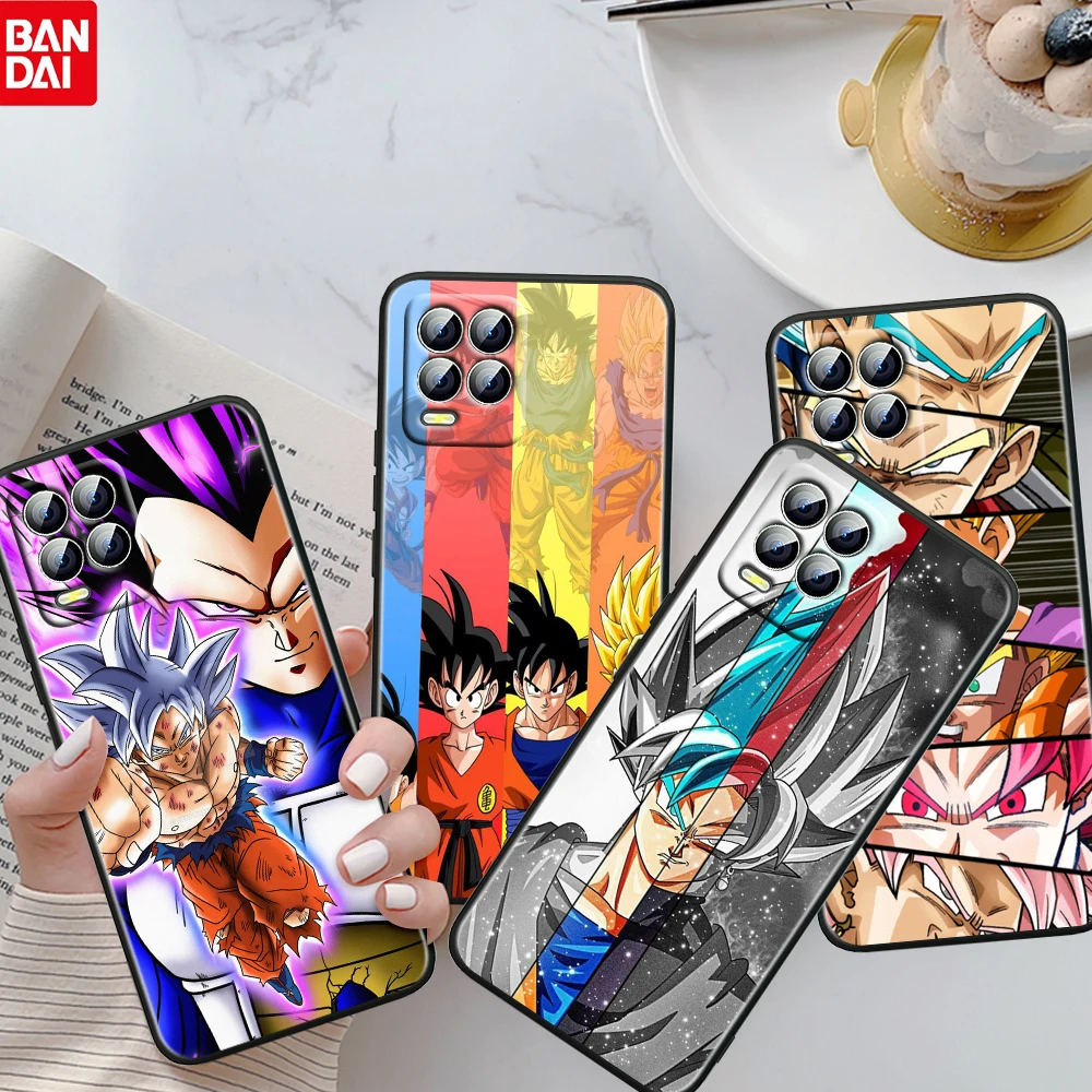 

Super Saiyan Dragon Ball For OPPO Realme GT Neo Master Edition 9i 8 7 Pro C21S Narzo 30 5G 4G Fundas Soft Black Phone Case Coque