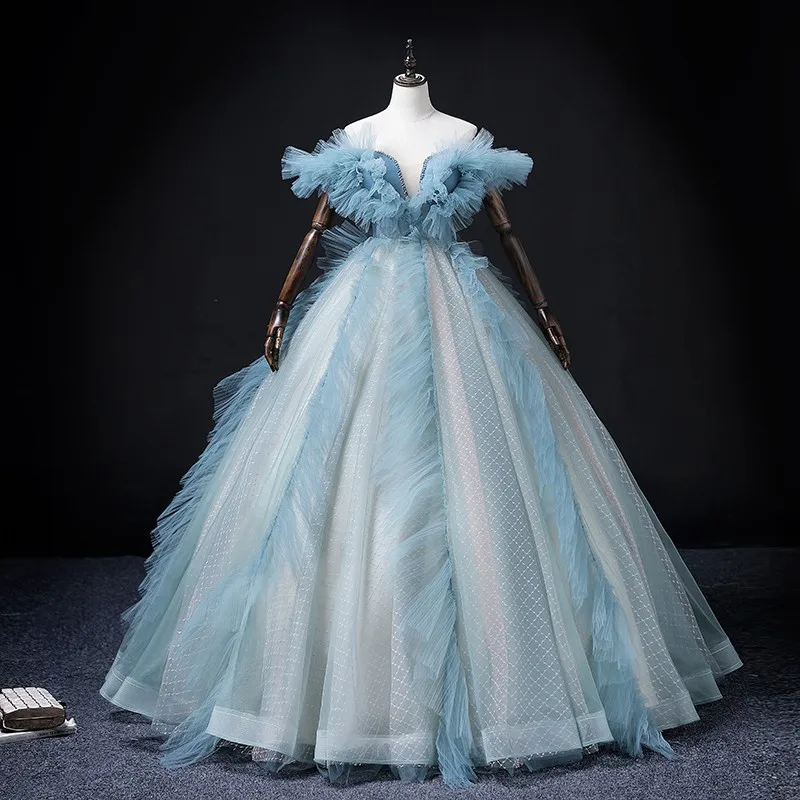 

Sweet Quinceanera Dresses Classic Prom Dress Off The Shoulder Ball Gown Luxury Quinceanera Gown Customize Robe De Bal