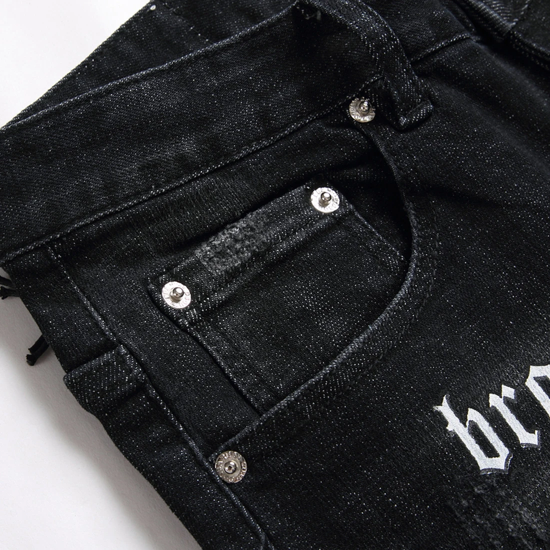 2023 New Casual Business Designer Y2k Vintage Style Men Jeans Hip Hop Youth Streetwear Male Black Denim Pants Big Size Trousers