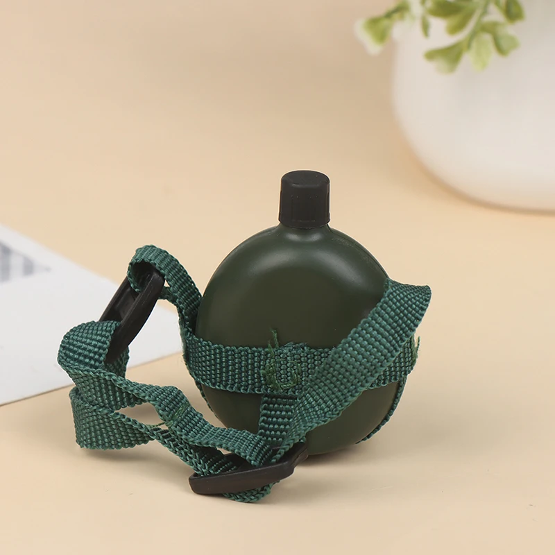 

1Pc Doll house decoration Mini simulation military kettle model