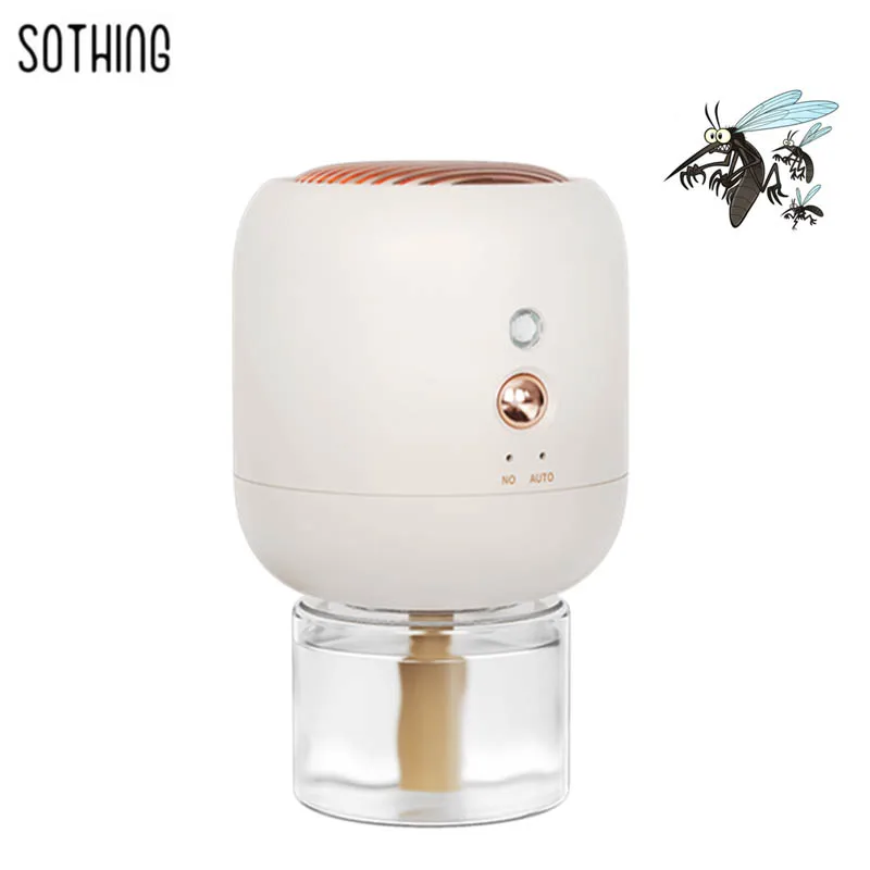 Умный диспллер от комаров Sothing Электрический против комаров насекомых PTC постоянный нагреватель умный светочувствительный репеллент от комаров