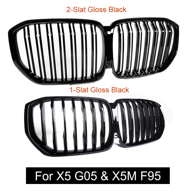 Сменная передняя решетка радиатора ABS 1-Slat для BMW New X5 G05 &amp X5M F95 201-2022 | Автомобили и