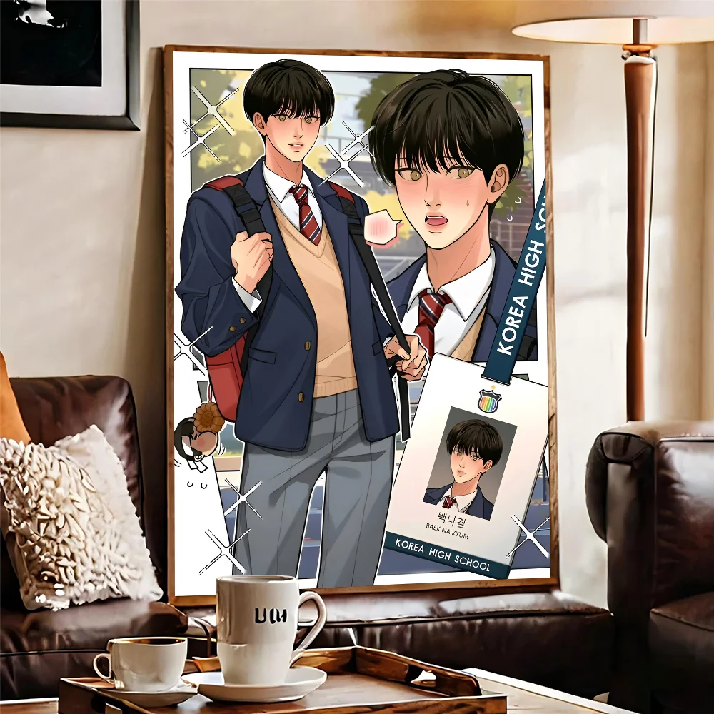 P-Pintor N-Nocturno аниме DIY липкий плакат водостойкая бумажная наклейка кофейня бар