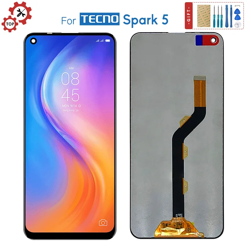 

Original 6.6" For Tecno Spark 5 / Tecno Spark 5 Pro LCD Display Touch Screen Digitizer Assembly Replacement For KD7 KD7H KD7S