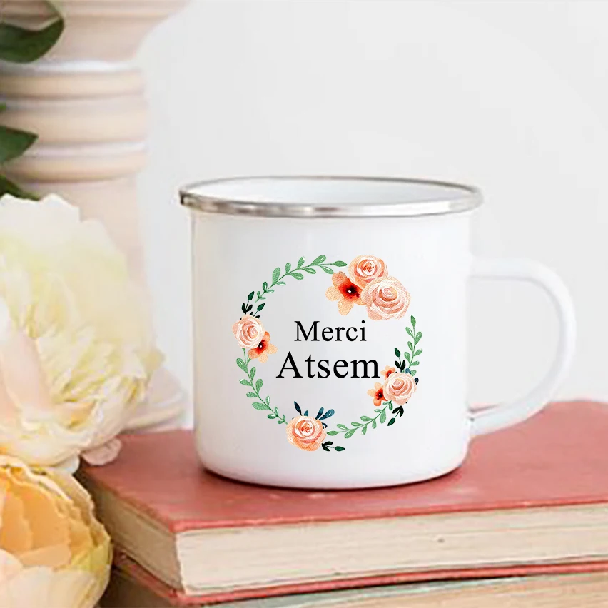 Спасибо Atsem кружки с цветочным принтом креативные чашки для кофе чая кружка