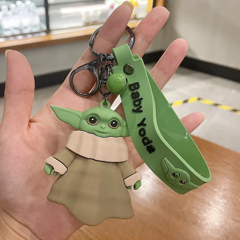 Брелки для ключей Звездные войны брелок мандалор человек Малыш йода креативная