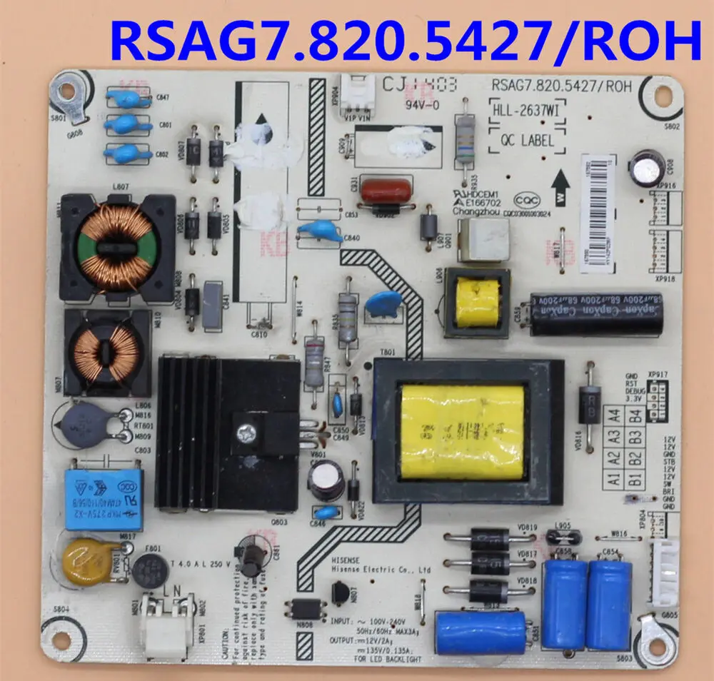 

For Power Supply Board RSAG7.820.5427 ROH