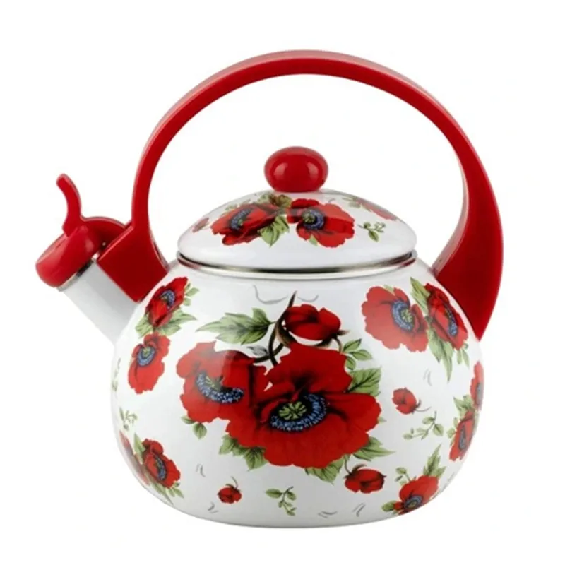 

Индукционная плита TT эмалированный чайник заварник Sound с напоминанием о самозвонке, электрическая керамическая плита, домашний подарок, ча...