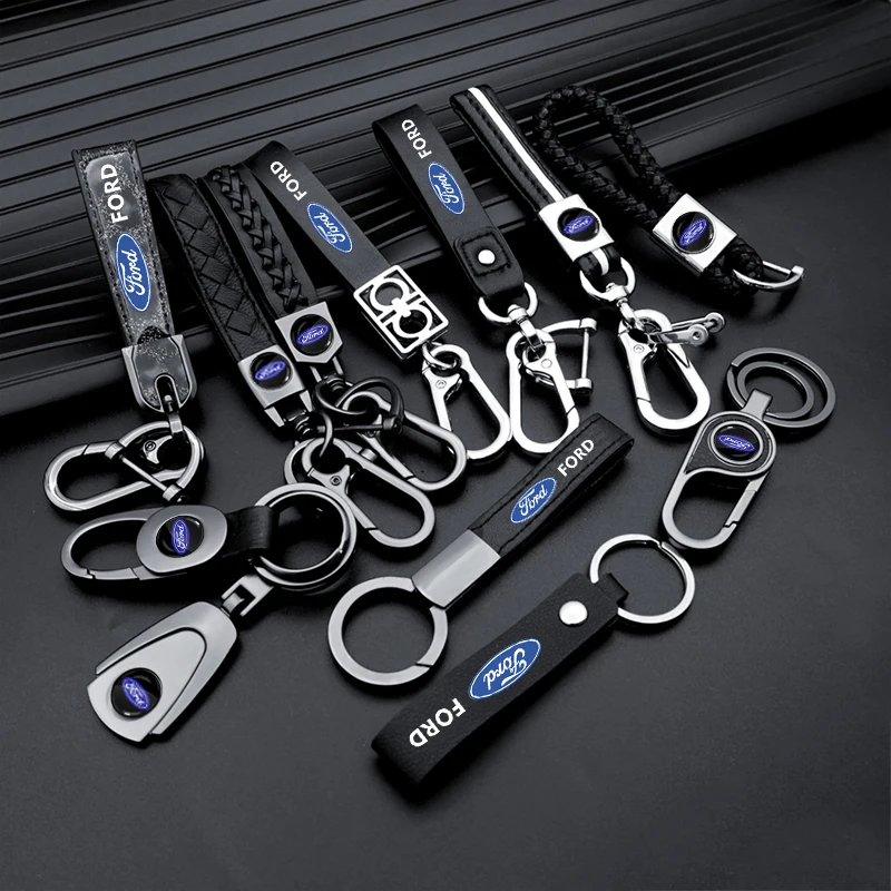 

Car Keychain Keyring Keys Chain Key Ring Auto Goods for Fords F150 F250 F350 Mk4 Para Ranger Econoline Freestar Transit Connect