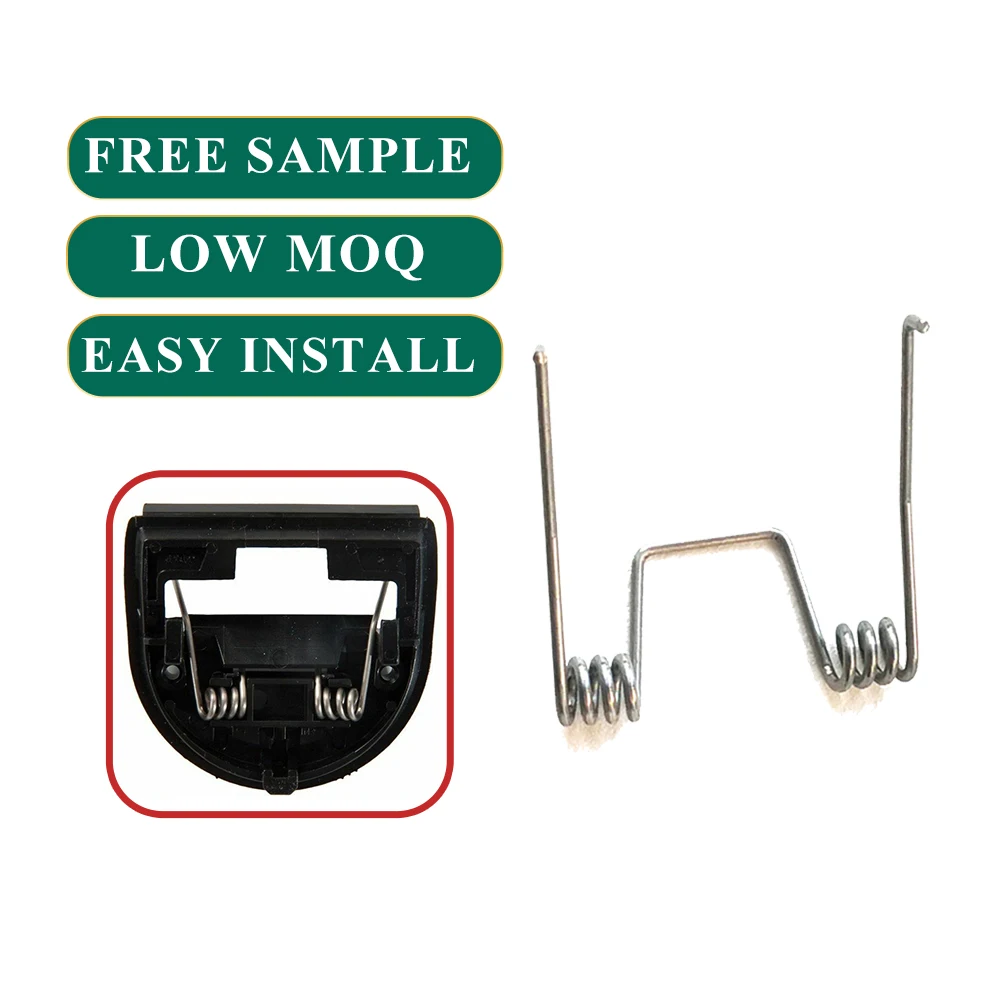 

2 шт. пружинные стальные зажимы FINEWE для триммера для волос