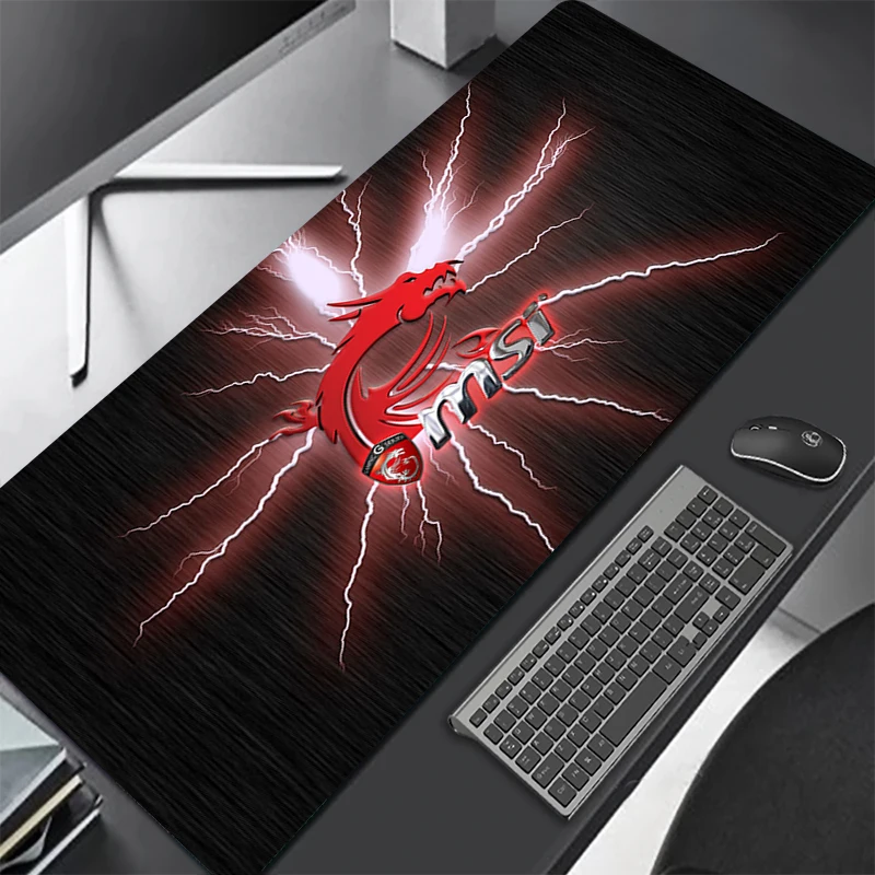 Аксессуары для ПК Msi, коврик для мыши Xxl, Настольный коврик, игровой коврик для клавиатуры и мыши, большой игровой Расширенный протектор, мыши, клавиатуры, компьютера