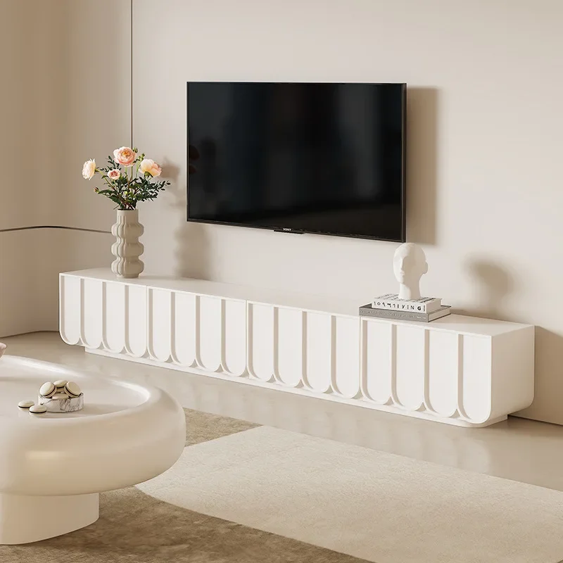 Фото -Современный минималистский свет Luxus-TV-Schrank Couch tisch Комбинация Franzlarıisch Massivholz Wohnzimmer TV-Schrank №5