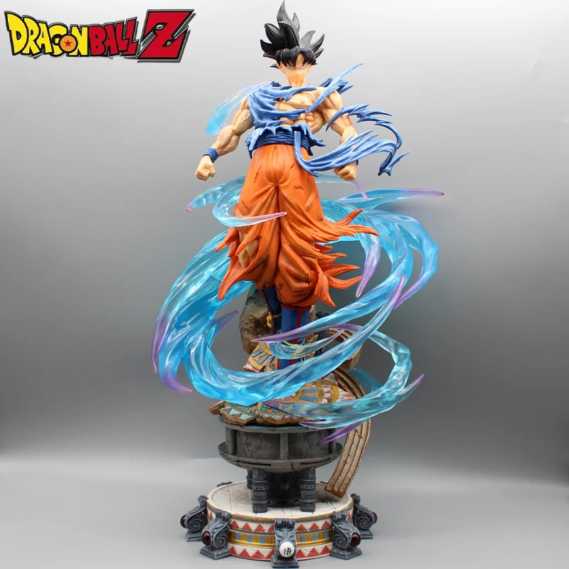 

50cm Dragon Ball Son Goku Vegetto Super Saiyan Ultra Instinct Migatte No Goku'i Anime Figures PVC Statue Figurine Model Toy Gift