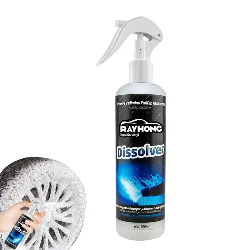 Rust Dissolver Gel Spray Instantly Removes Iron From Car Instant Rust Out Safe And Reliable Convenient Rust Remover Spray For