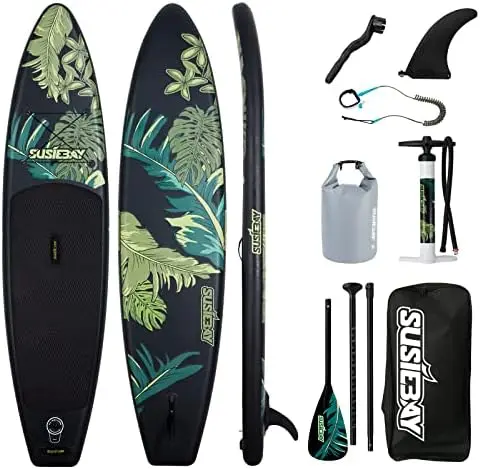 

Paddle Board, 10\u20186\u201C 11ft Stand UP Paddle Board for Adult & Youth with sup Accessories, Wide Stance for All Levels,