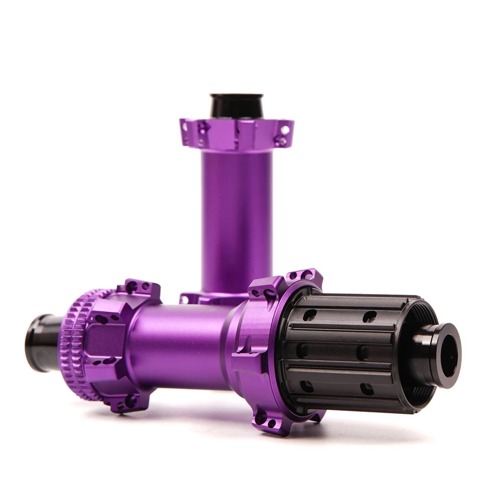 Фиолетовый розовый Ступица дорожного диска 36T Star Ratchet с 24 отверстиями прямой