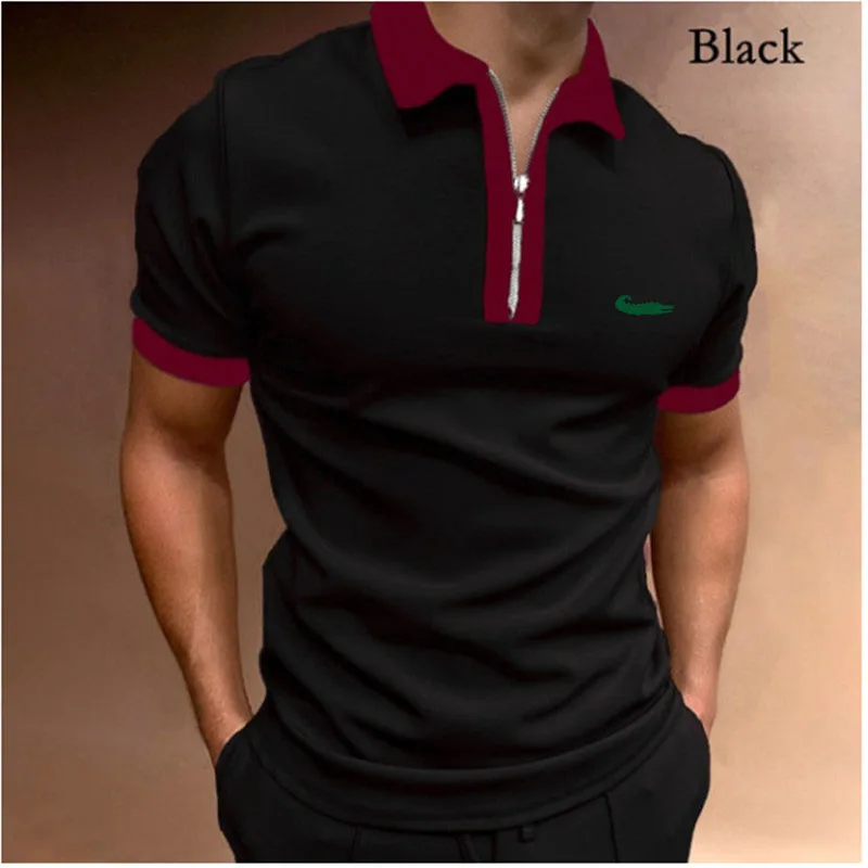 

2022 New Men's Fashion Trend POLO Shirts Casual Sports Short Sleeves High Quality Comfortable Breathable
