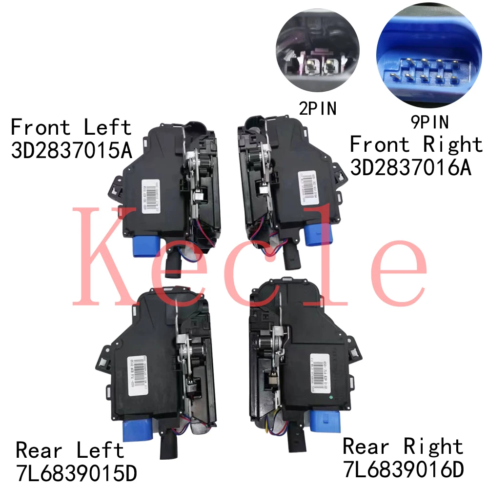 Фото Привод дверного замка для Bentley CONTINENTAL VW Phaeton 2002-2007 Touareg 2003-2007 3D 2837015 3D 2837016 7л 6839015 D 7л 6839016 Д №1