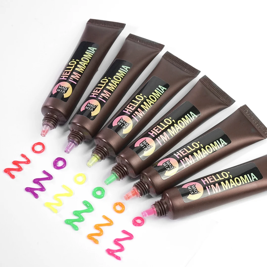 Желейный твердый светящийся лак для ногтей 15 мл/тюбик 12 цветов 3D лепка DIY