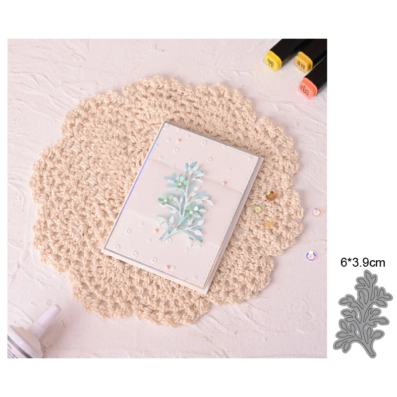 

2022 New Metal Cutting Mold Flower Mould Border Decoration Scrapbooking Dies Paper Crafts Knife Mould Blade Punch Stencils Dies