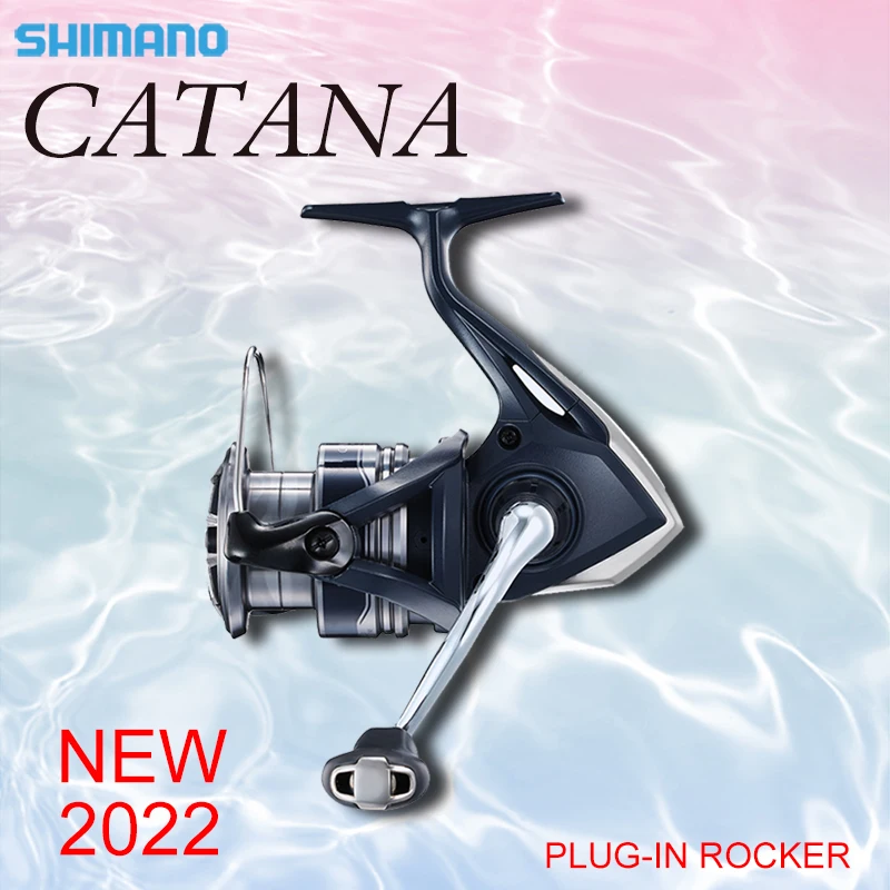 

2022 SHIMANO CATANA Spinning Fishing Reels 1000-4000 3+1BB Max Drag 3-8.5kg AR-C Spool G-Free Body Saltwater Reel Fishing Tackle