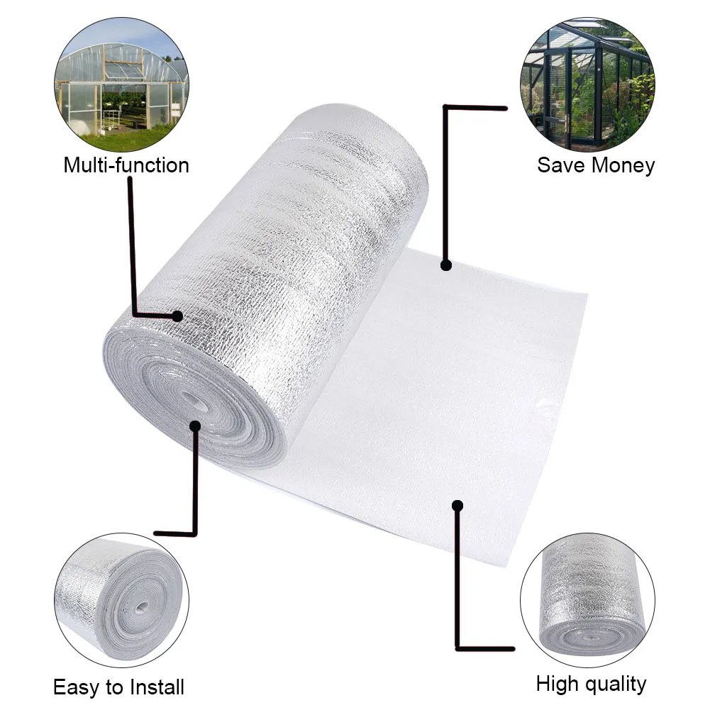 

Radiator Reflective Film Wall Thermal Insulation Reflective Film Without Adhesive Aluminium Foil Heating Insulation Home Decora