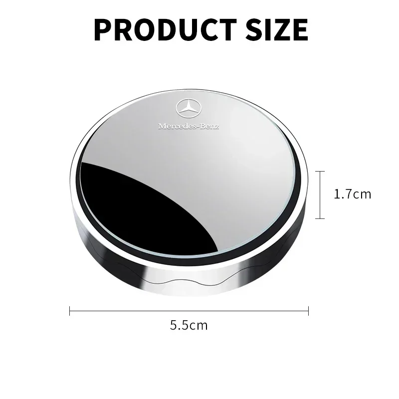 W211 W212 Для Benz AMG 2 шт. Регулируемое на 360 градусов зеркало для слепых зон Mercedes C180 C200