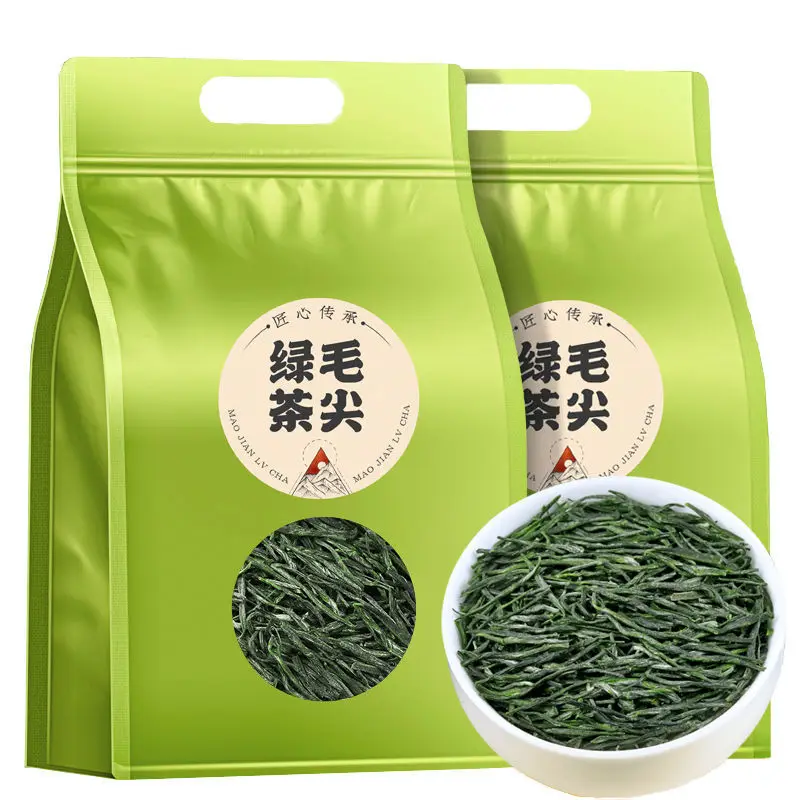 

Maojian Tea 2022 New Tea Spring Tea Before Rain сильный аромат зеленый чай Bud пузырьковый пакет 125 г без чайника