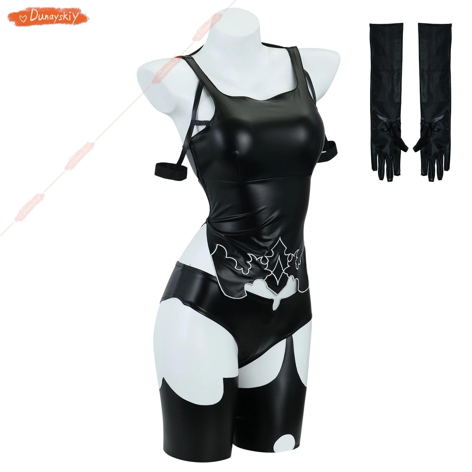 Костюм для косплея Game NieR:Automata A2 сексуальный черный боевой костюм женщин красивый