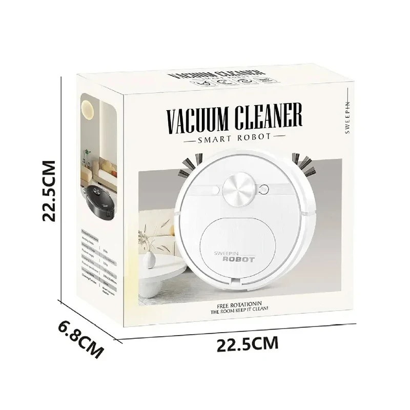 Умный подметальный робот-пылесос Xiaomi 3 в 1 4000 Па мощность всасывания отлично