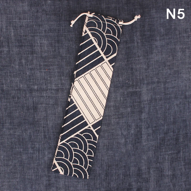 Многоразовая тканевая сумка для столовых приборов