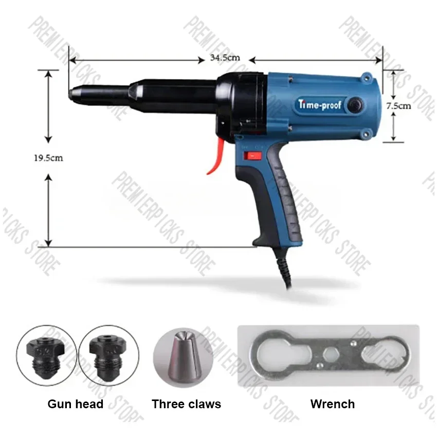 Высокое качество TAC500 220 В электрический заклепочник 8000N гвоздь 400 Вт подходит для