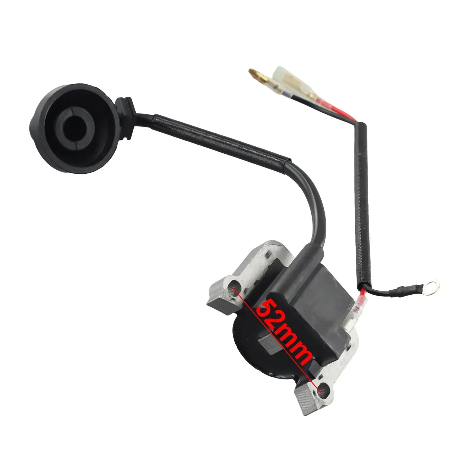 Катушка зажигания для бензопилы кустореза газонокосилка 2 такта 52 мм центратели
