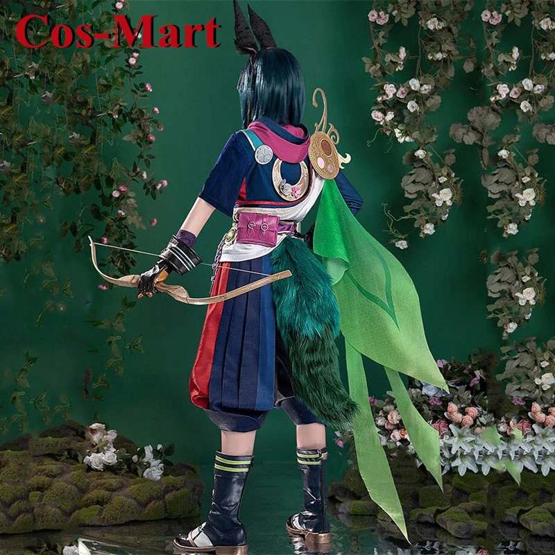 Cos-Mart горячая игра Genshin Impact Tignari карнавальный костюм великолепная боевая форма