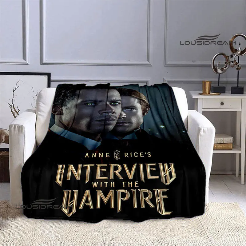 

Interview with the vampire printed blanket blankets for beds thin blanket Soft and comfortable blanket birthday gift