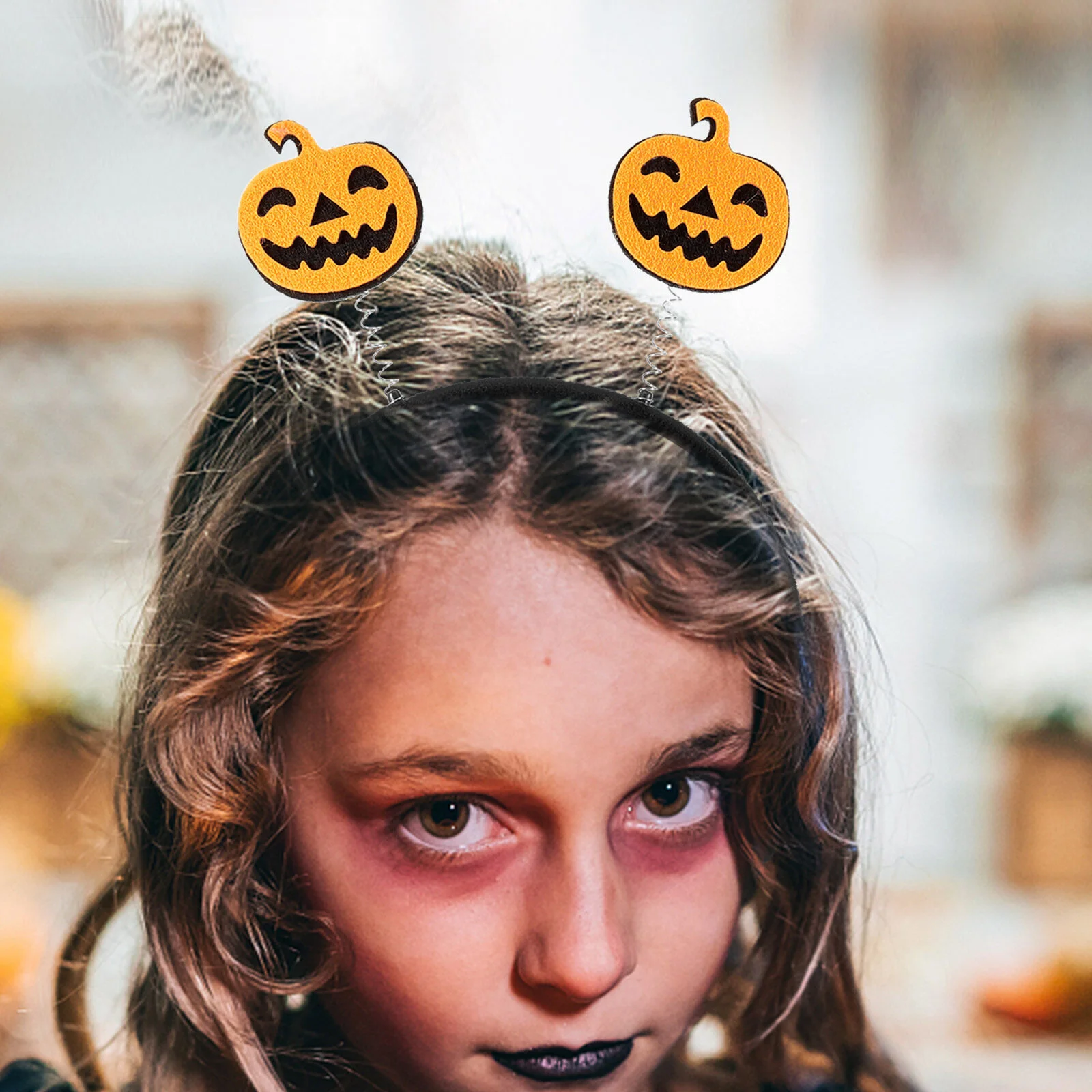 2 Pcs Hair Ring Role-playing Accessories Kids Headbands Cosplay Hairbands Decor Halloween Elements Plastic Hoops Miss