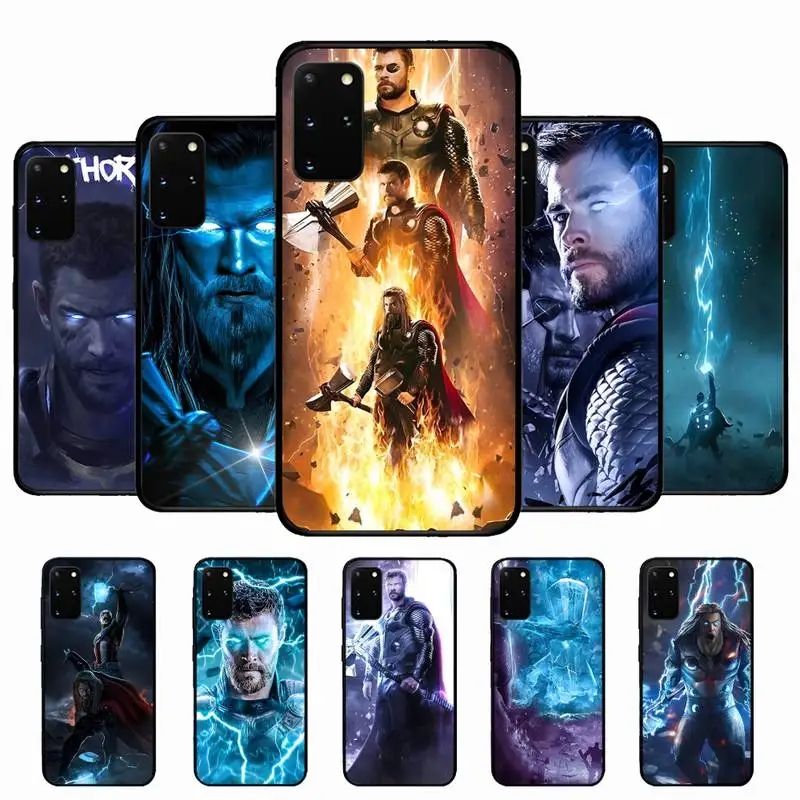 

Disney Thor Phone Case for Samsung S10 21 20 9 8 plus lite S20 UlTRA 7edge
