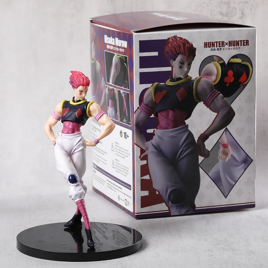 Выдвижная парадная пластиковая фигурка Hisoka коллекция фигурок из ПВХ модель