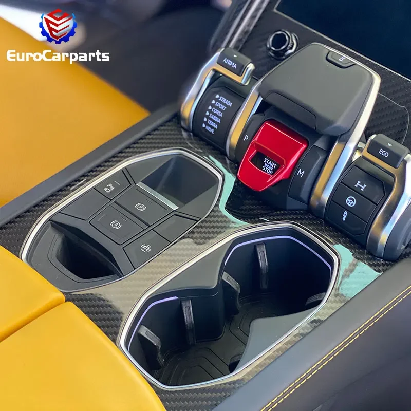 Hochwertige Tige ENE Kohle faser Aufkleber Paste Stil Авто Interieur Kits Verkleidungen Streifen Autoteil für фонарь Lamborghin