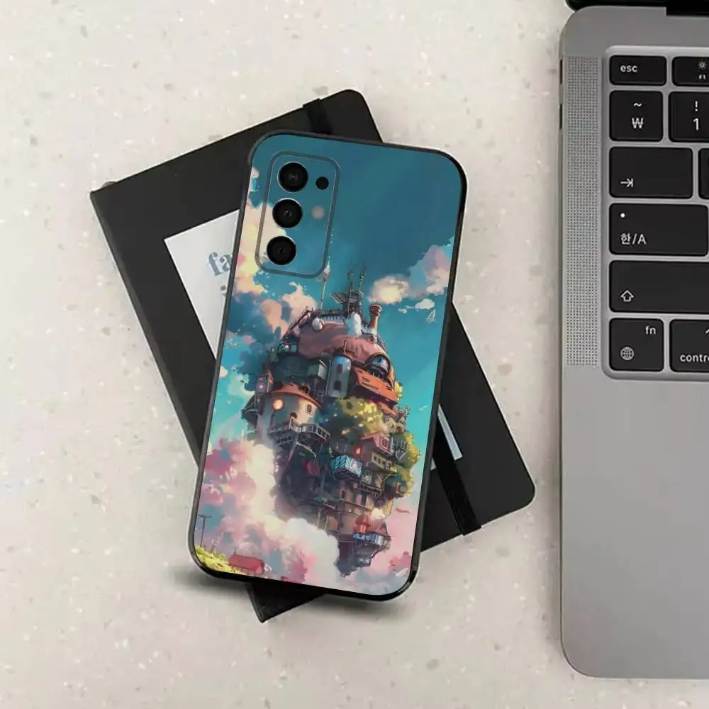 Чехол для телефона H-Howles M-Moving C-Castles для Samsung Galaxy A73,91,80,72,51,53,52,71,22,5G, Note, J7,8,9 Мягкий черный чехол (art.: 3920d21cfef89) - 3920d21cfef89