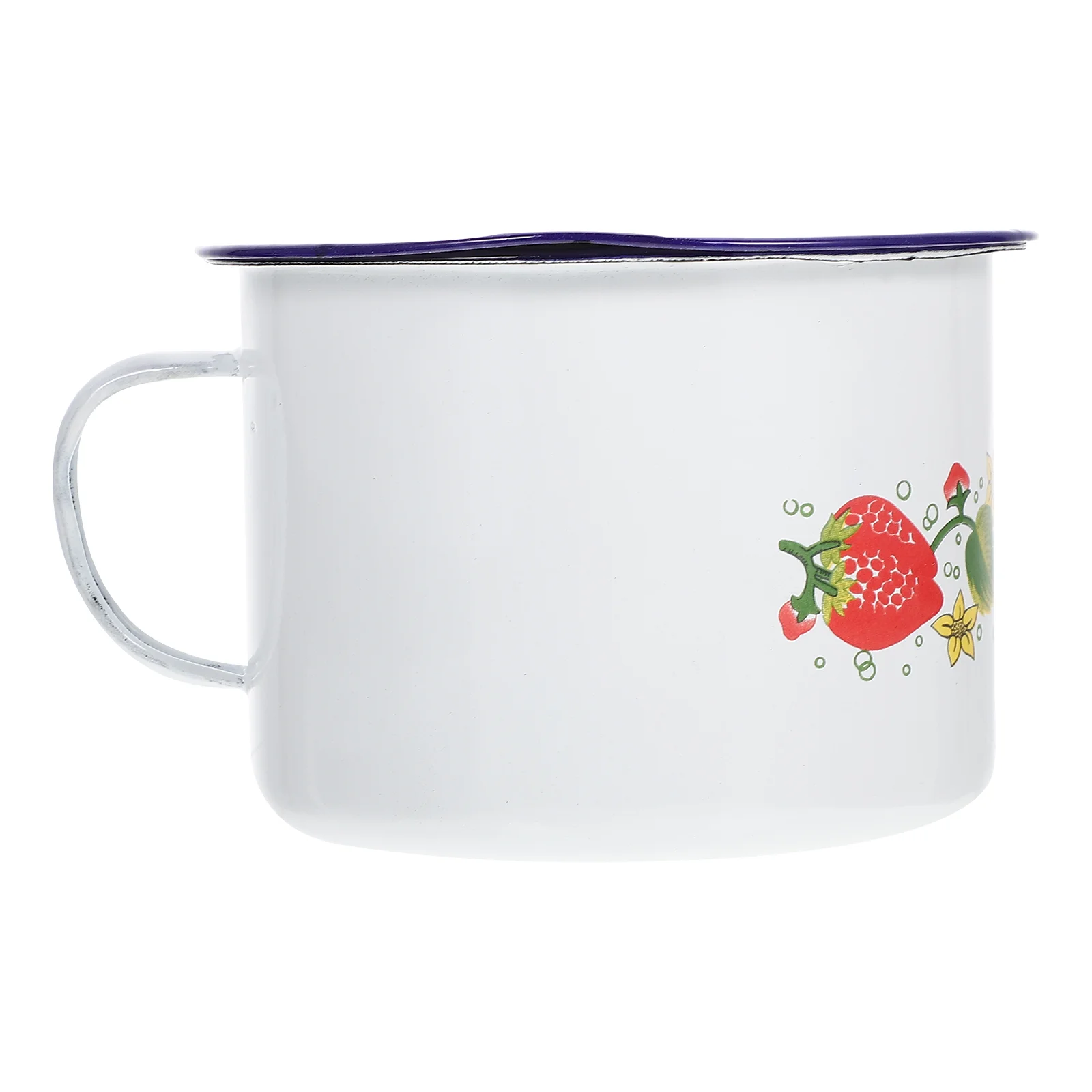 

Enamel Bowl Mug Chinese Tea Cup Bowls Soup Wedding Traditional Enamelware Mixingvintage Serving Salad Metal Noodle Basin Cups