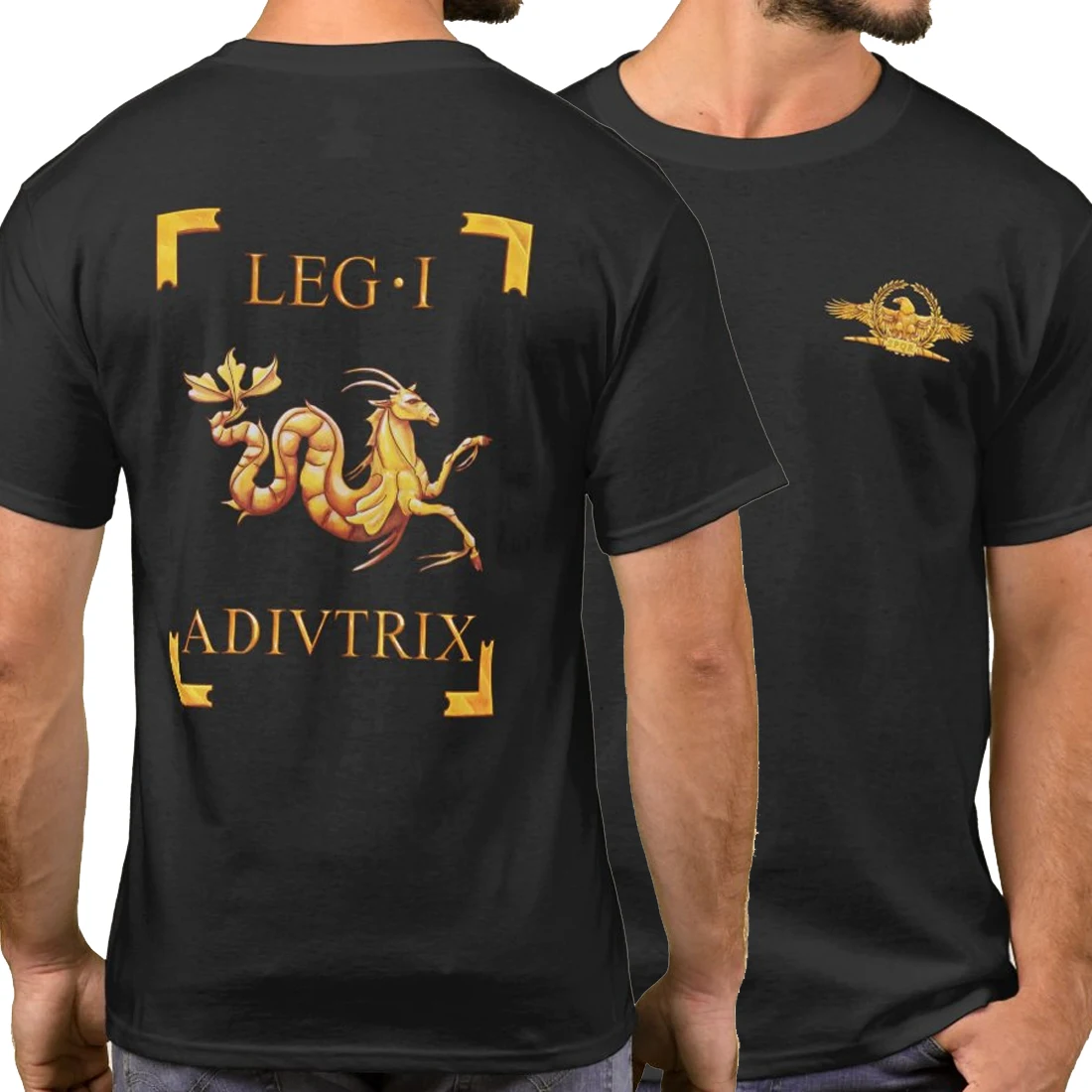 

Cool Fashion Roman Empire The 1st Legion Capricorn Adiutrix Vexillum T-Shirt. Summer Cotton Short Sleeve O-Neck Mens T Shirt New