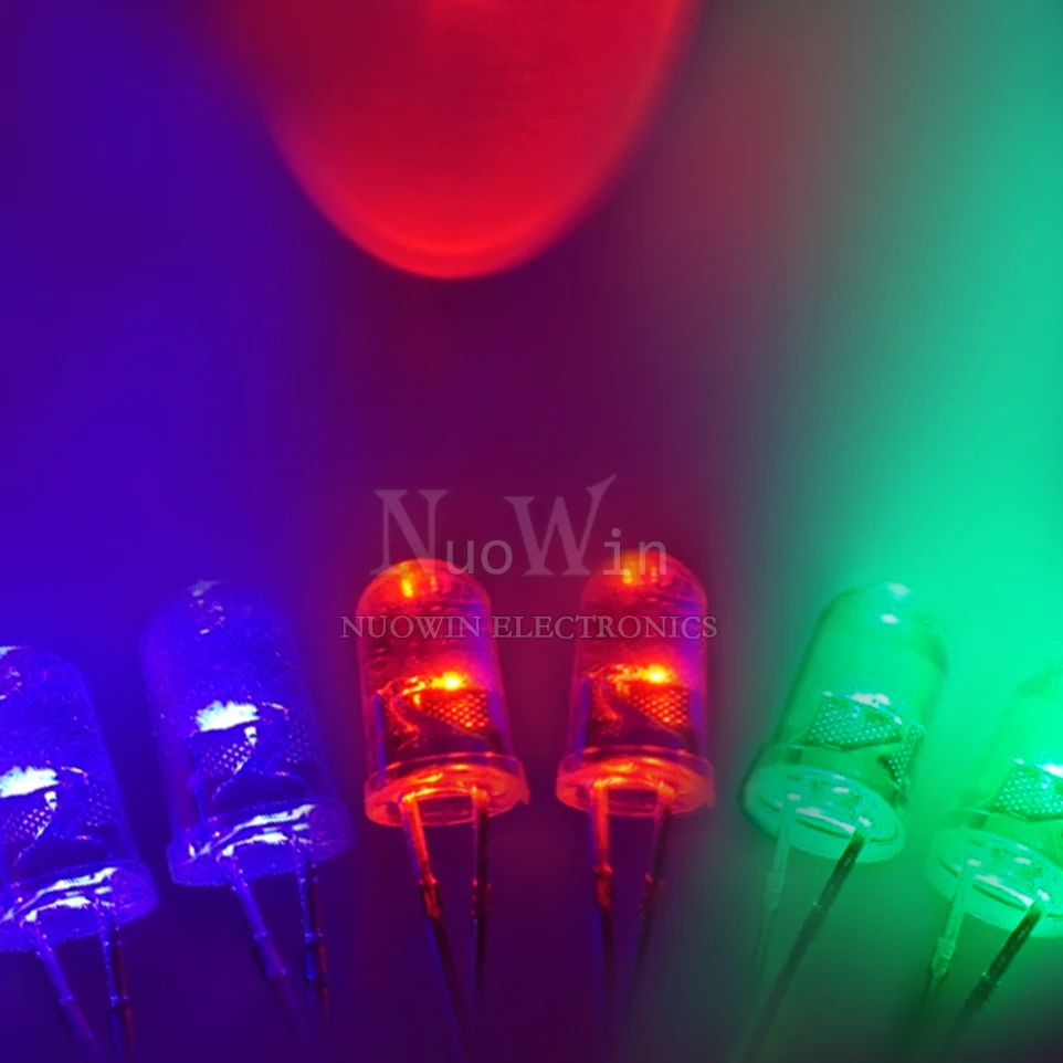 

50 шт. F5 5 мм быстрая/медленная вспышка RGB красный зеленый синий Радужный многоцветный светоизлучающий диод круглый СВЕТОДИОДНЫЙ полноцветны...