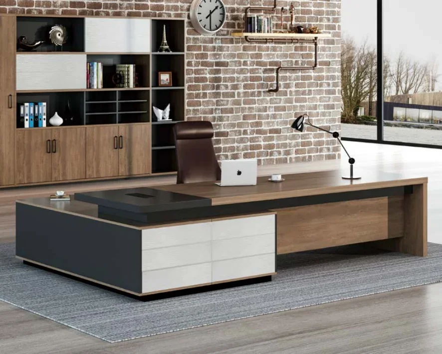 Офисная мебель Исполнительный дизайн стола для нового проекта Современный офиса