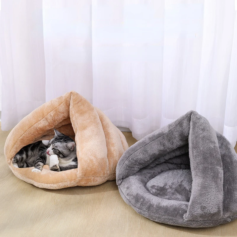 

Fashion Net Red Cat Products Pet Slipper Type Creative French Bulldog Small Dog Bed Thickened Warm Pet Cat Mat Cat Sleeping Bag