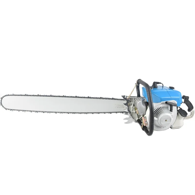 Большая электропила 105cc высокое качество дешевая машина для резки дерева 070