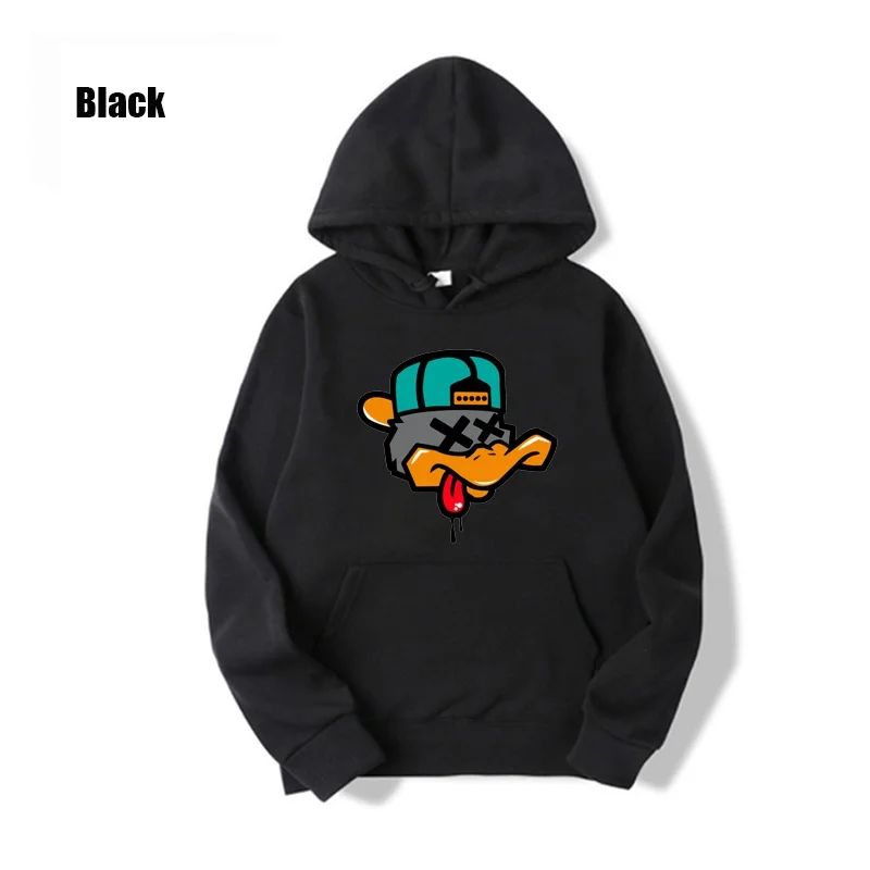 

Bad Boys Vector Duck Logo Printed Hoodie Men/women Funny Cute Pullover Sweatshirt Autumn Casual Fashion Tops