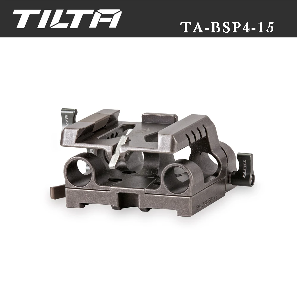 

TILTA TA-BSP4-15 15mm LWS Baseplate Type IV compatible with Sony FX3 FX30 Sony A7 IV A7M4 and Panasonic BGH1 RED Komodo Camera